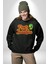Uzaylı Yabancılarla Konuşma Erkek Kadın Unisex Dijital Baskılı Siyah Sweatshirt 1