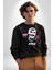 Bonanza Gülen Surat Gangster Erkek Kadın Unisex Dijital Baskılı Siyah Sweatshirt 4