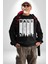 Bali Endonezya Erkek Kadın Unisex Dijital Baskılı Siyah Sweatshirt 1