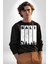 Bali Endonezya Erkek Kadın Unisex Dijital Baskılı Siyah Sweatshirt 2