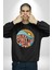 Yaz Tatili Güneş Geldi Tema Erkek Kadın Unisex Dijital Baskılı Siyah Sweatshirt 5