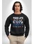 Korku Sineması Korku Kahramanları Haydut Hayatı Erkek Kadın Unisex Dijital Baskılı Siyah Sweatshirt 1