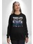 Korku Sineması Korku Kahramanları Haydut Hayatı Erkek Kadın Unisex Dijital Baskılı Siyah Sweatshirt 3