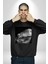 Blurry Kapak Kadınlar Costa Albüm Erkek Kadın Unisex Dijital Baskılı Siyah Sweatshirt 4