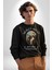 Ishak Kurbanı Erkek Kadın Unisex Dijital Baskılı Siyah Sweatshirt 1