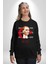30 Ağustos Zafer Bayramı ve Atatürk Ay Yıldız Erkek Kadın Unisex Dijital Baskılı Siyah Sweatshirt 3