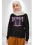Detroit Kampüs Erkek Kadın Unisex Dijital Baskılı Siyah Sweatshirt 3