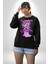 Siber Sokak Stili Erkek Kadın Unisex Dijital Baskılı Siyah Sweatshirt 1