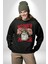 Uyan ve Para Kazanmaya Başla Sokak Style Erkek Kadın Unisex Dijital Baskılı Siyah Sweatshirt 2