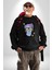 Sadece Piskoloji Erkek Kadın Unisex Dijital Baskılı Siyah Sweatshirt 3