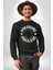 R367 - Pressure Is A Privilege Erkek Kadın Unisex Dijital Baskılı Siyah Sweatshirt 5