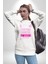 Istediğim Şey Uykuda Kalmak Erkek Kadın Unisex Dijital Baskılı Beyaz Sweatshirt 1