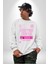 Istediğim Şey Uykuda Kalmak Erkek Kadın Unisex Dijital Baskılı Beyaz Sweatshirt 4