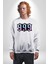 999 Bir Sonuç Bir Bitişi Simgeler Erkek Kadın Unisex Dijital Baskılı Beyaz Sweatshirt 1