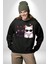 Deadpool Kahvaltı Tasarım Erkek Kadın Unisex Dijital Baskılı Siyah Sweatshirt 2