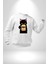 Nope Kedi Mizahi Kahve Tasarımı Erkek Kadın Unisex Dijital Baskılı Beyaz Sweatshirt 4