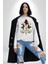 Gözlüklü Kedi Çift Tasarım Erkek Kadın Unisex Dijital Baskılı Beyaz Sweatshirt 5
