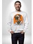 Cool Köpek Hapishane Güneş Gözlük Erkek Kadın Unisex Dijital Baskılı Beyaz Sweatshirt 1