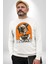 Cool Köpek Hapishane Güneş Gözlük Erkek Kadın Unisex Dijital Baskılı Beyaz Sweatshirt 2