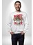 Uyan ve Para Kazanmaya Başla Sokak Style Erkek Kadın Unisex Dijital Baskılı Beyaz Sweatshirt 3