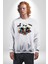 Halloween Skeleton Eğlenceli Cadılar Bayramı Erkek Kadın Unisex Dijital Baskılı Beyaz Sweatshirt 4