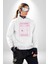 Mason Gözü Shirli Göz Kişilik Sokak Tasarımı Erkek Kadın Unisex Dijital Baskılı Beyaz Sweatshirt 3