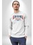 Arizona Western Üniversitesi 1912 Erkek Kadın Unisex Dijital Baskılı Beyaz Sweatshirt 1