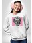Özgün Ol.rönesans Heykel Erkek Kadın Unisex Dijital Baskılı Beyaz Sweatshirt 2