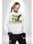 Sokak Style Ebeveyn Danışmanlığı Sanat Karma Erkek Kadın Unisex Dijital Baskılı Beyaz Sweatshirt 4
