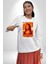 Yeni Nesil Monalisa Erkek Kadın Unisex Dijital Baskılı Beyaz Sweatshirt 1