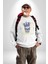Adil Zihin Karışın Zihin Kral Iskelet Erkek Kadın Unisex Dijital Baskılı Beyaz Sweatshirt 4