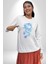 Çin Sitili Ejderha Bereket Tanrısı Erkek Kadın Unisex Dijital Baskılı Beyaz Sweatshirt 5