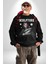Michelagelo Modern Apollo Heykel Sokak Style Erkek Kadın Unisex Dijital Baskılı Siyah Sweatshirt 4