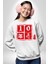 10 Yıl Anma Sembolü Erkek Kadın Unisex Dijital Baskılı Beyaz Sweatshirt 3