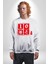 10 Yıl Anma Sembolü Erkek Kadın Unisex Dijital Baskılı Beyaz Sweatshirt 4