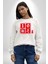 10 Yıl Anma Sembolü Erkek Kadın Unisex Dijital Baskılı Beyaz Sweatshirt 5