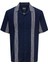 Onsavı Reg Ss Boucle Strpe Resort Shırt Pamuk Erkek T-Shirt 1