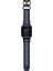 Apple Watch 7 45MM Uyumlu 2in1 Tpu Kasa Koruyuculu Silikon Kordon Mecha Lacivert 3
