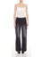 F21 Taş Yıkama Wide-Leg Kargo Jean Pantolon 2