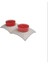Home Tealight Kırmızı Mum Set Seramik We Love Mom 1 Adet 4