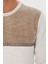Kadife Selanik Parça Desenli Bisiklet Yaka Sweatshirt- KS-1672 3