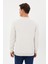 Kadife Selanik Parça Desenli Bisiklet Yaka Sweatshirt- KS-1672 4