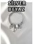 Gümüş Renk Beyaz Balık Charmlı Pandora Çelik Bileklik - 3157 1