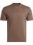 Rı Washed Tee Kahverengi Erkek Kısa Kol T-Shirt 3