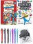 Okuma Bilmeyen Kitapçı ve Sağım Solum Matematik 2'li Set - Kalem 1