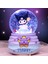 Yıldızlı Sanrio Kuromi Orta Boy Işıklı Müzikli Kar Küresi 4