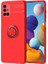 Galaxy M51 Kılıf Ravel Silikon Kapak-Kırmızı 1