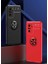 Xiaomi Redmi K40 Kılıf Ravel Silikon Kapak - Siyah - Mavi 3