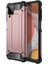 Galaxy M12 Kılıf Zore Crash Silikon Kapak-Rose Gold 1