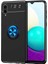 Galaxy A02 Kılıf Ravel Silikon Kapak - Siyah - Mavi 1